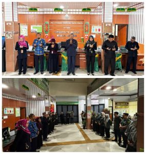 PA KUALA KAPUAS GELAR BRIEFING PAGI DEMI TINGKATKAN PELAYANAN