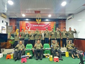 Peringati HUT IKAHI Ke- 73, IKAHI Cabang Kuala Kapuas Laksanakan Giat Donor Darah